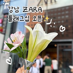 [자라 강남 플래그쉽 스토어 오픈 방문후기✨] ZARA 가을신상, 이무기, 지카페까지 모두 돌아....