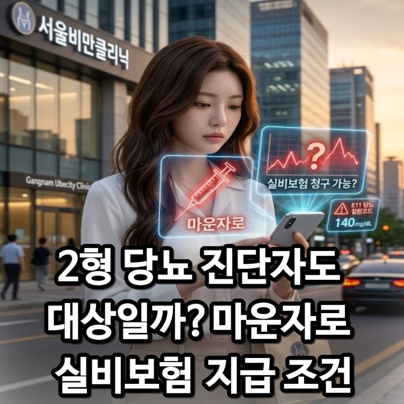1~4세대 실손보험 가입된 2형 당뇨 환자 필독! 마운자로 펜당 수십만 원 환급받는 법 세대별 ....