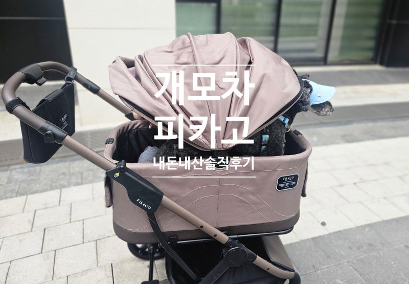 피카고 FikaGo 개모차 내돈내산 솔직후기 펫쇼 전시제품 득템 꿀팁!