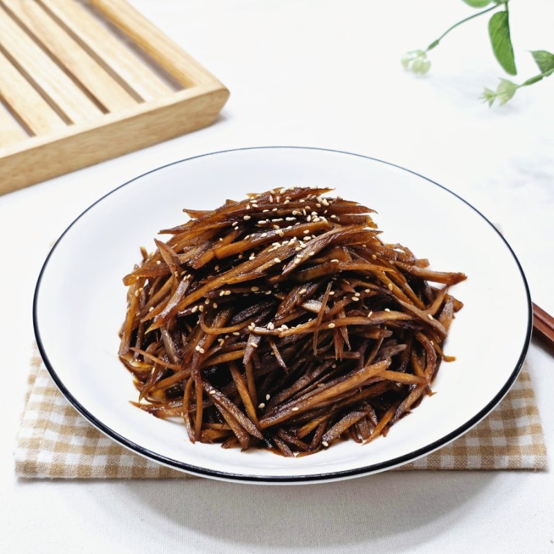 우엉조림 맛있게 만드는법, 쫀득하고 맛있게 만드는 황금양념
