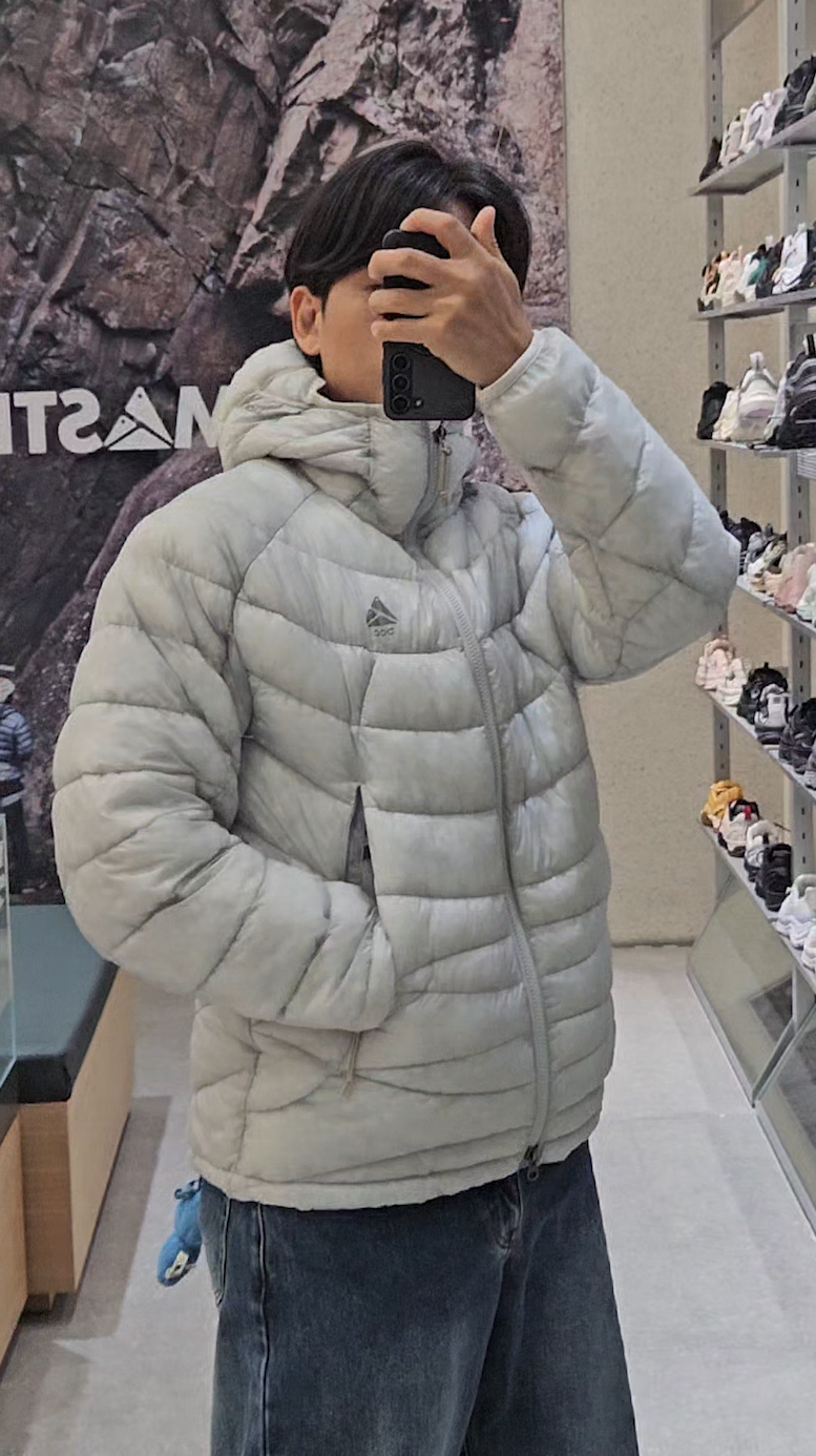없어서 못 구한다는 블랙야크 스톤마스터 경량패딩 키작남 사이즈후기
