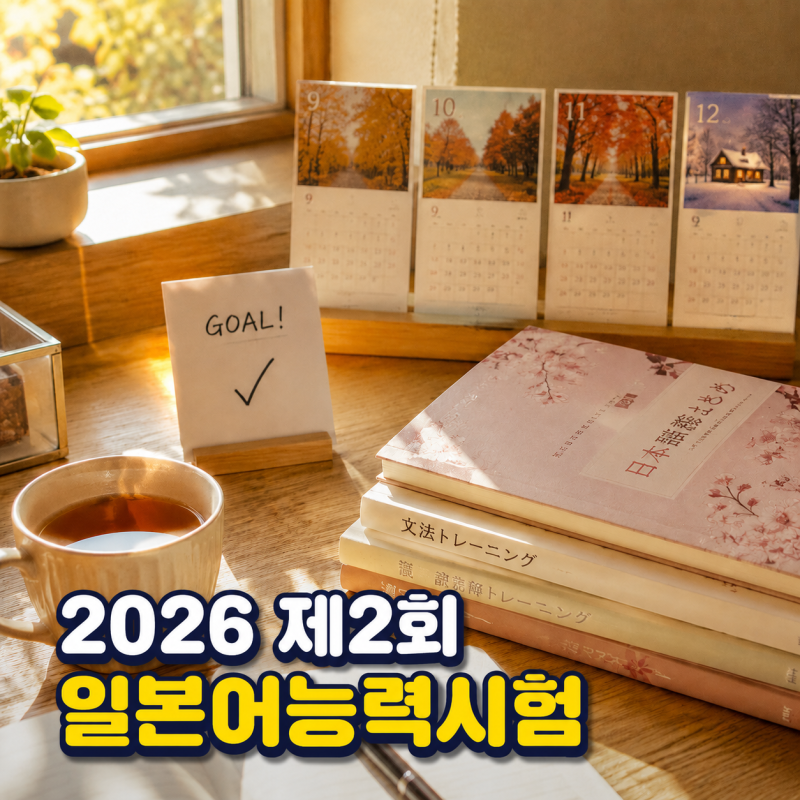 2026 JLPT 2회 접수 9월 1일 시작, 급수 선택부터 공부 계획까지
