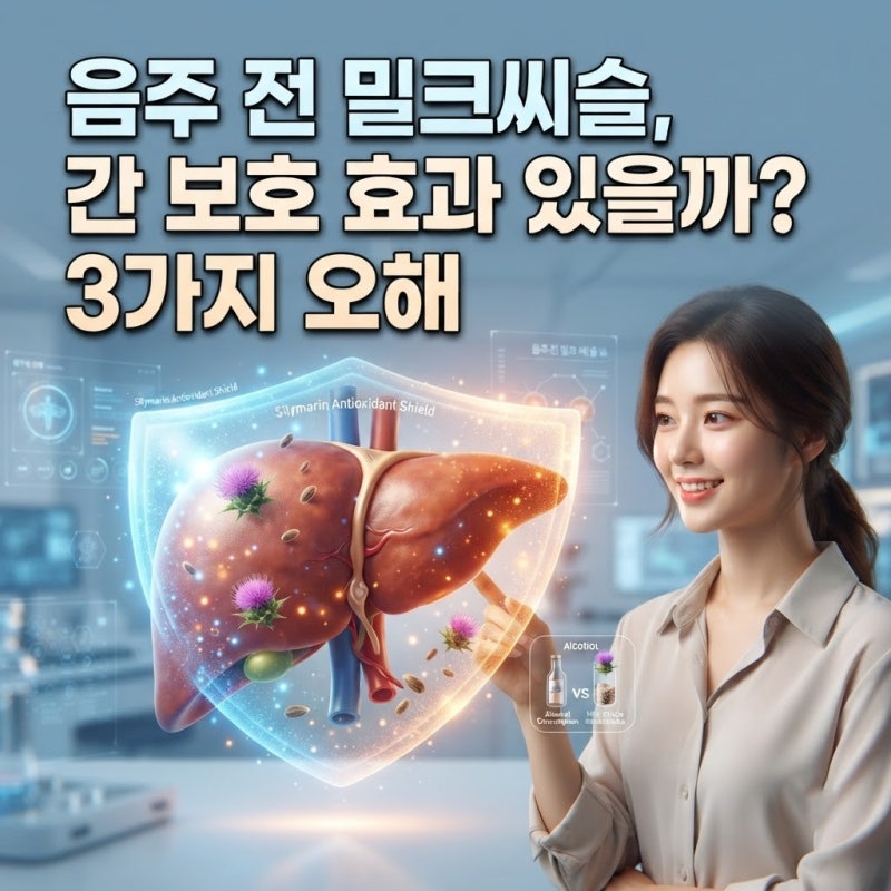 피곤해서 밀크씨슬 먹었는데 효과 없던 진짜 이유 (ft. 밀크씨슬 복용시간)