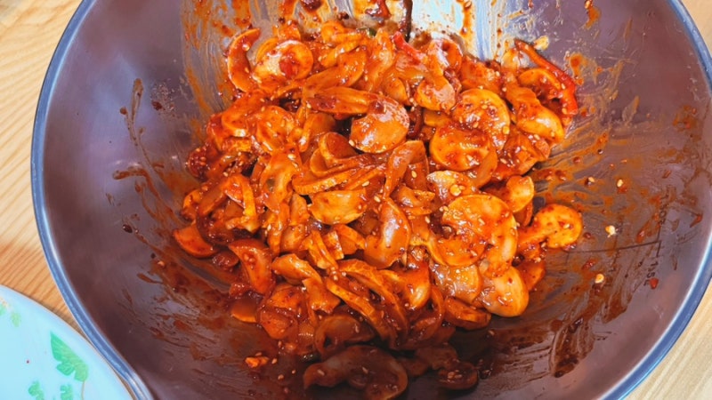 노각장아찌무침 노각무침