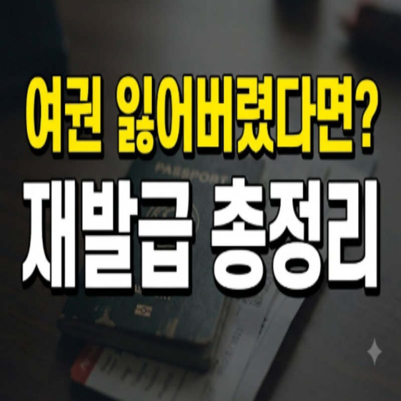 여권 분실 재발급 방법 총정리: 기간, 비용, 준비물 및 온라인 신청 팁