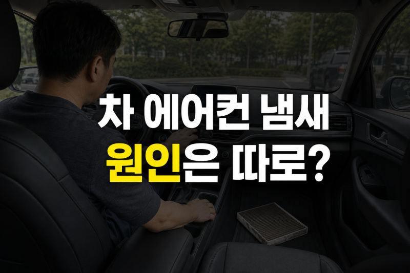 차 에어컨 냄새 제거 방법, 원인부터 히터 냄새까지 총정리