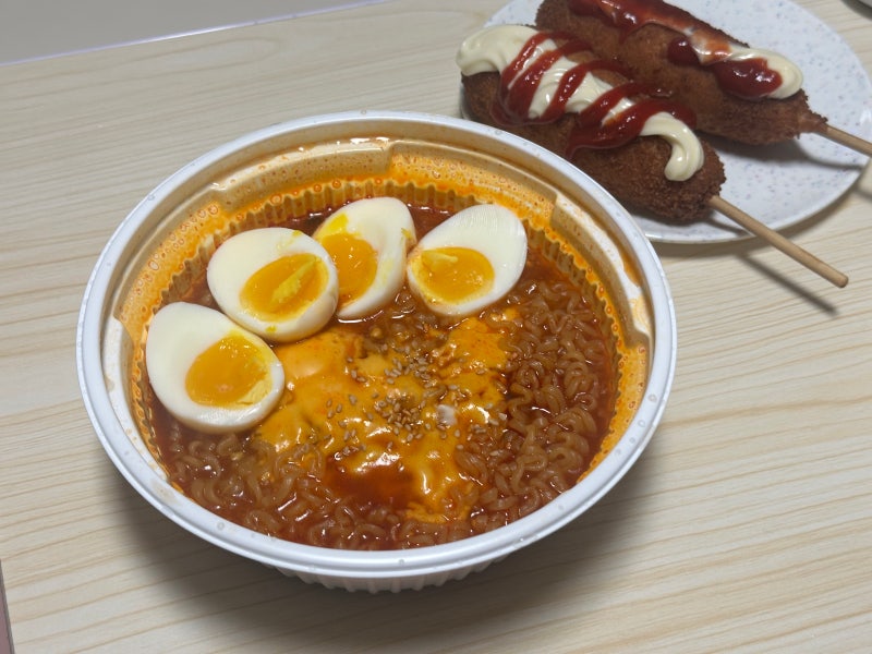 왕뚜껑 국물라볶이 조리법 레시피 꿀조합 후기