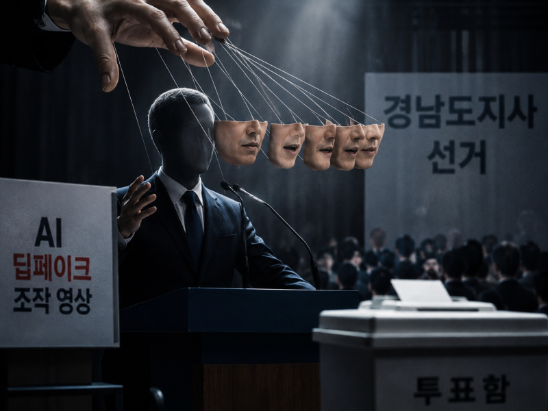 경남도지사 선거서 김경수 비방 Ai 딥페이크 의혹…이건 정치보다 딥페이크가 문제임