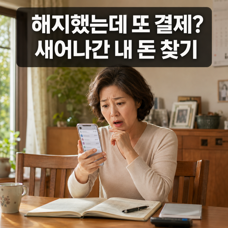 네이버페이 자동결제 해지했더니 또 새어나간 내 돈