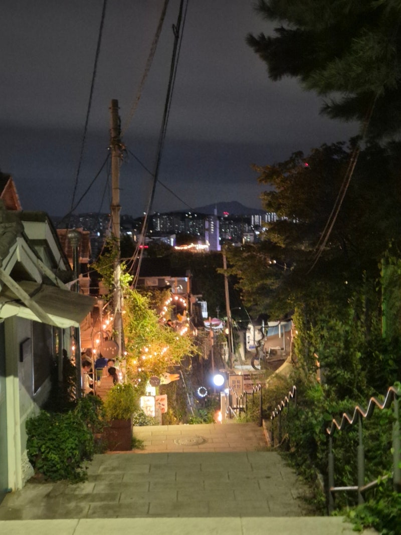 서울 야경 가볼 만한 곳, 낙산공원 카페 [개뿔]