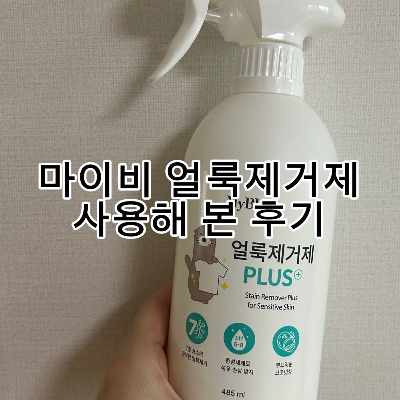 마이비얼룩제거제 사용해본 후기