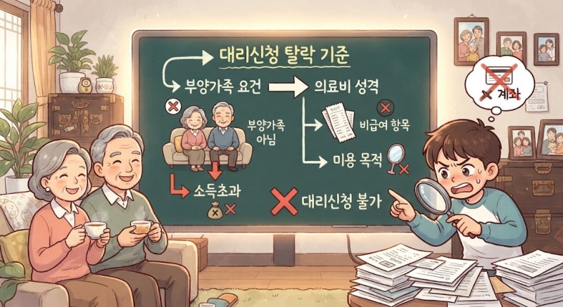 2026 부모님 의료비 환급금 대리신청, 계좌보다 먼저 갈리는 탈락 기준
