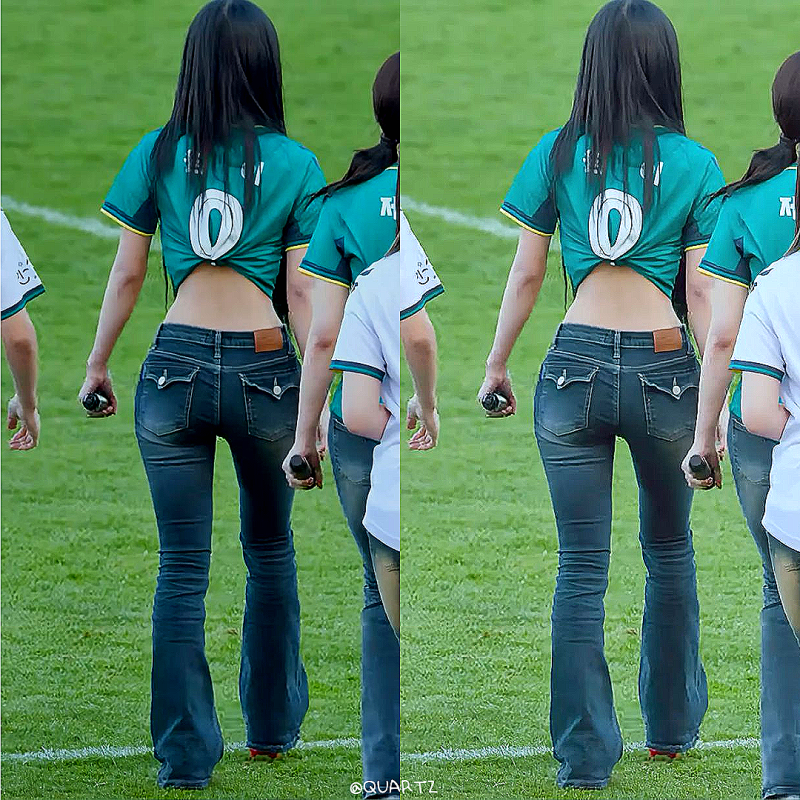 부츠컷 청바지 “다 같은 핏 아님” 설윤·원이·카리나로 비교