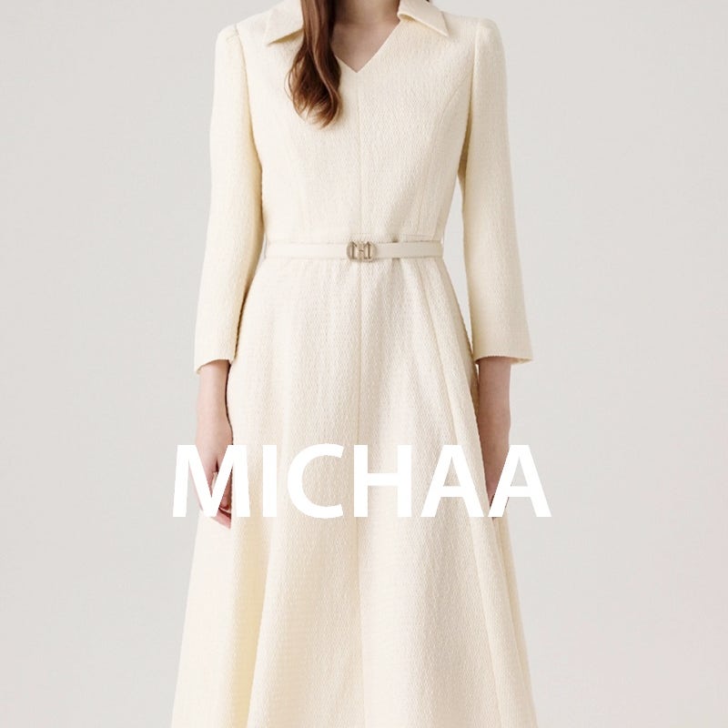 MICHAA 가을 겨울 결혼식 브라이덜 가족 하객룩 미샤 정장 브랜드