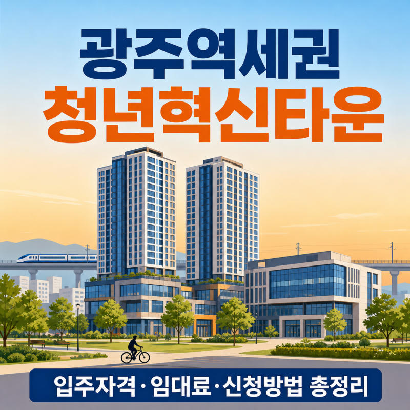 경기광주역 청년혁신타운 통합공공임대주택 신청 방법과 문의처