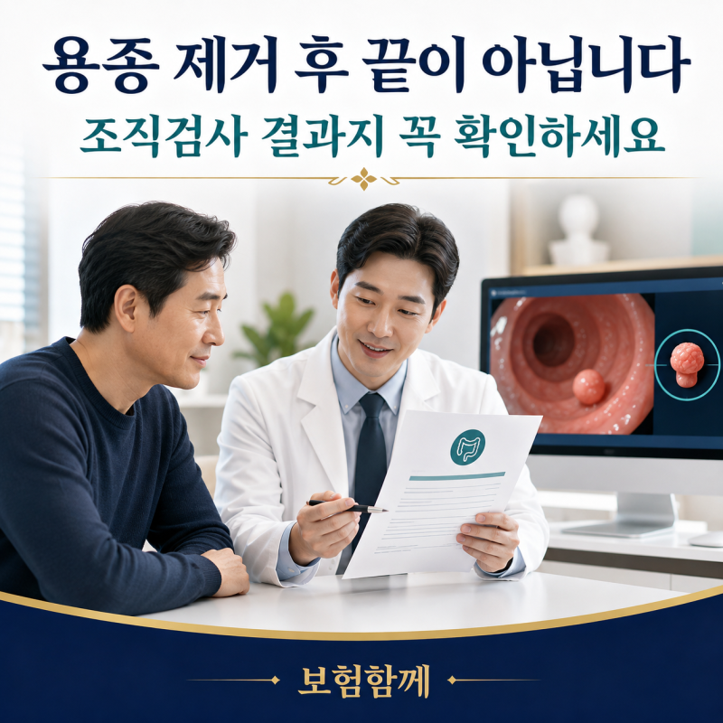 대장내시경 용종 제거 후 끝이 아닙니다. 선종 속 제자리암, 조직검사 결과지 꼭 확인하세요