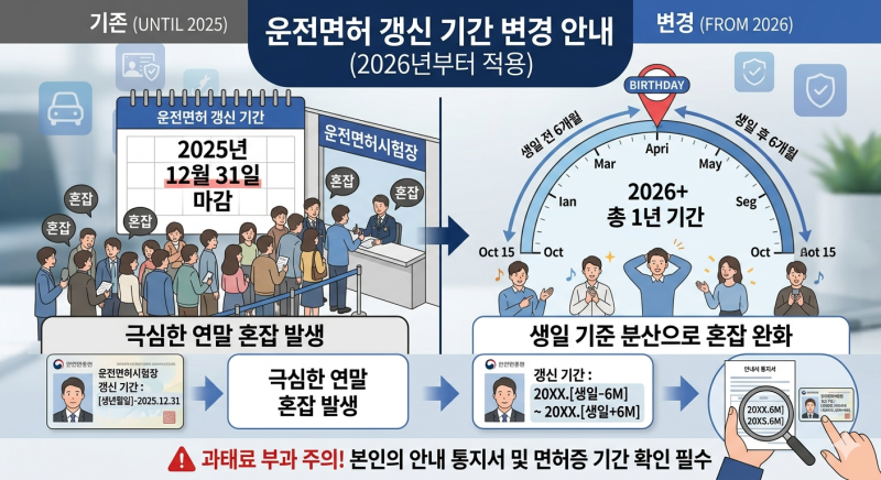 스마트폰 하나로 끝! 모바일 운전면허증 발급신청 및 갱신 방법 총정리 (비용, 2026 변경안)