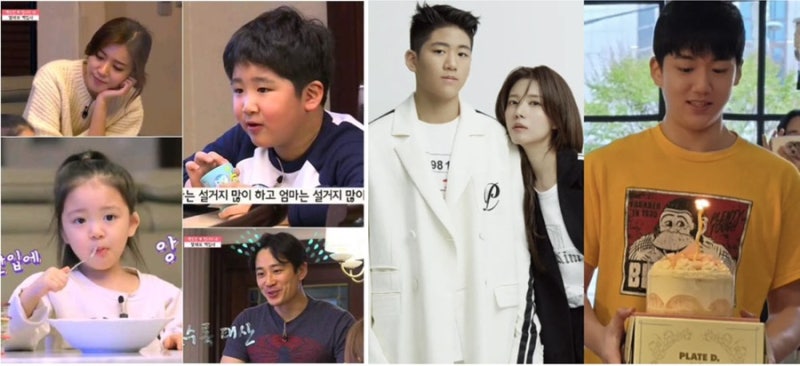 백윤식 손자 183cm 훈남 정시아 아들 18살 모델 비주얼..그냥 아빠임 훈훈~