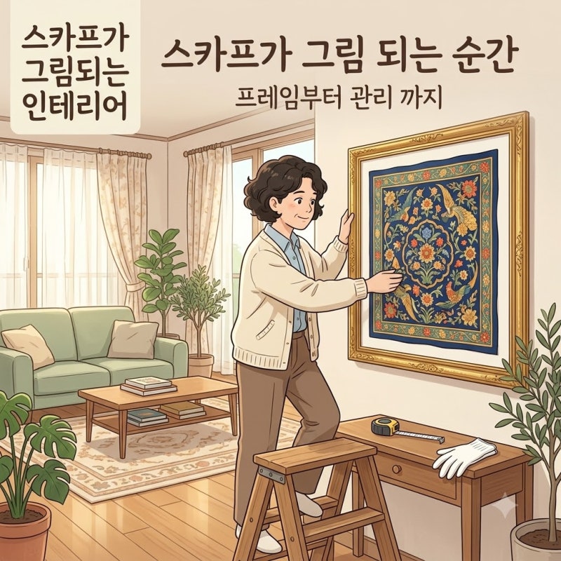 에르메스 스카프 액자, 실패 없이 고르는 법｜비용·프레임·실크 관리까지 한 번에