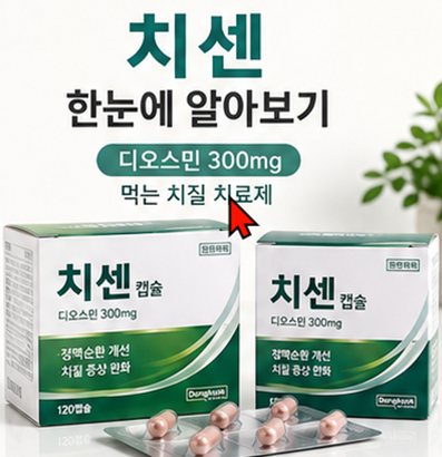 치센 가격 효능 부작용 주의사항 복용법 정리