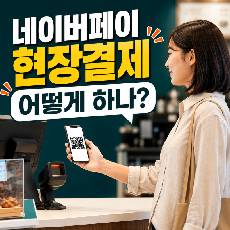 네이버페이 현장결제 사용법, 쿠폰·포인트 같이 쓰려면?