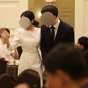 결혼식 2부 원피스 플로움 다이애나 드레스 연회장 피로연 후기