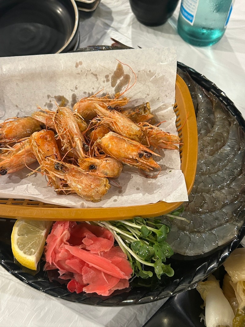 어린이대공원역 맛집 활어회/생새우 맛집 내 또간집인 '한해'