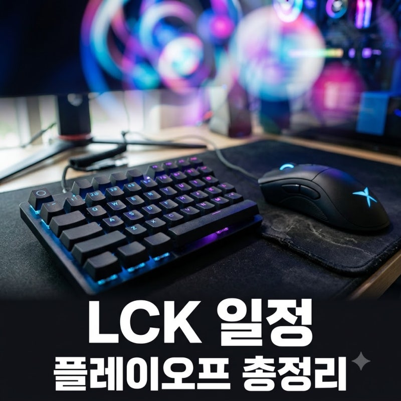 lck 일정 플레이오프 대진표와 결승전 티켓 예매 중계 총정리