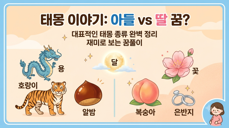 태몽종류 완벽정리