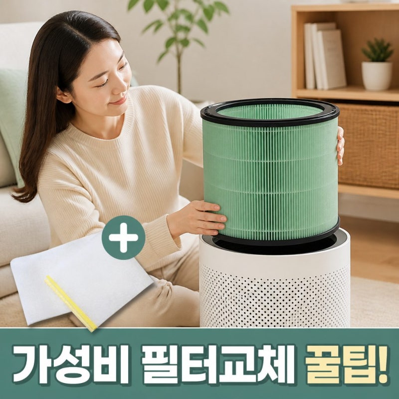 LG 퓨리케어 360 공기청정기 필터 교체, 하우스필터 호환용으로 알뜰하게 챙기는 팁