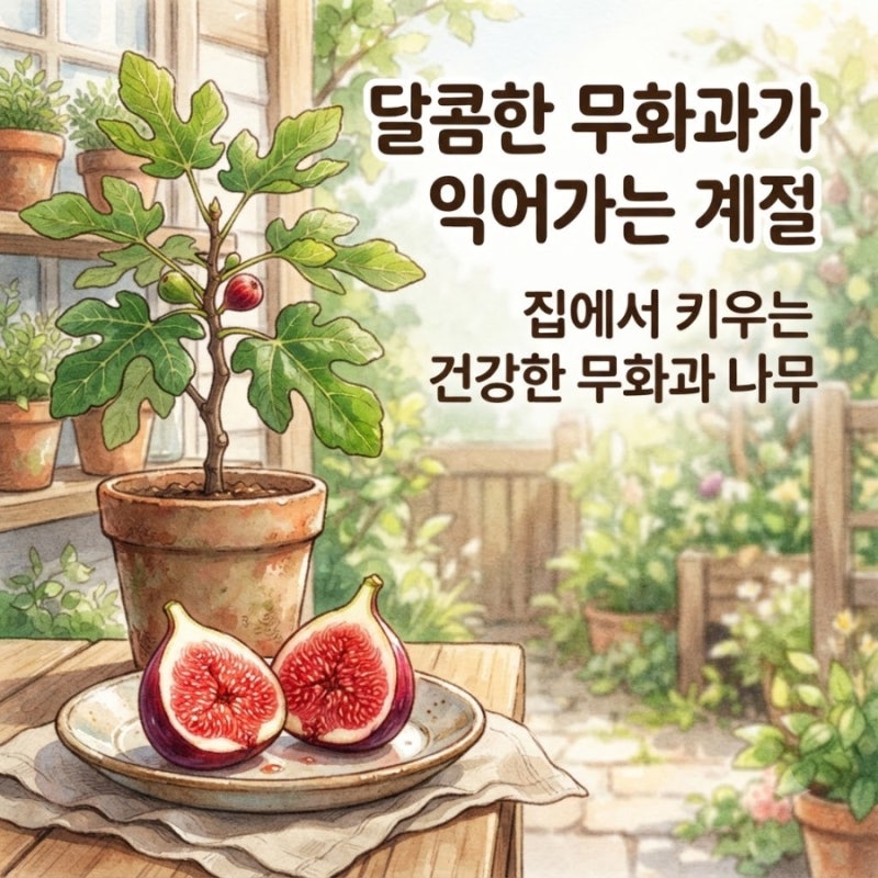 맛도 좋은데 소화까지 돕는 무화과의 효능과 집에서 직접 키워볼까?