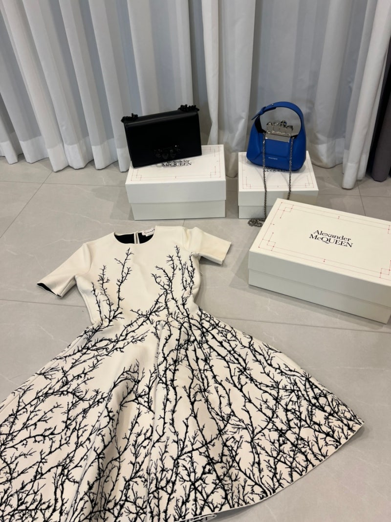 Alexander McQueen 알렉산더맥퀸 주얼 사첼백, 주얼 호보백 미니, 미니드레스 등