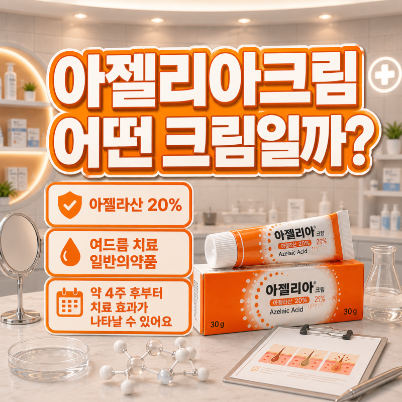 아젤리아크림 효과는? 가격, 약국 파는곳, 사용법과 착색·따가움까지