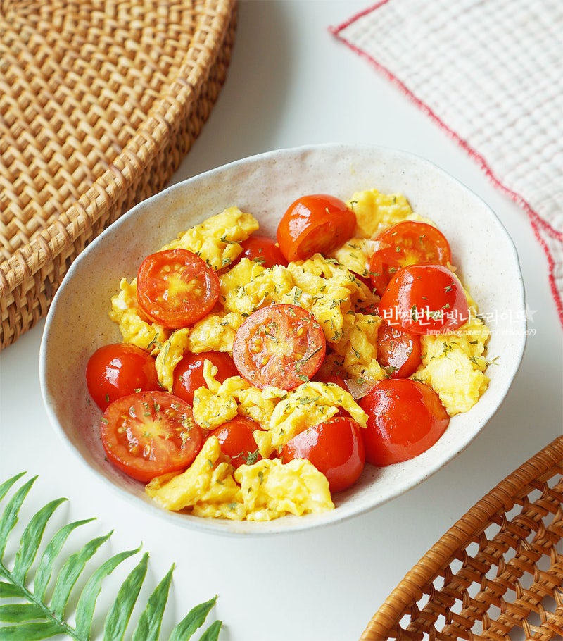 토마토 계란볶음 토달볶 레시피 초간단 요리