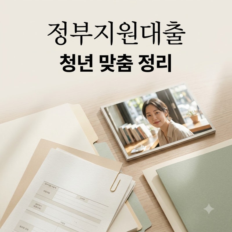 정부지원청년대출 까다로운 줄 알았는데 달랐다