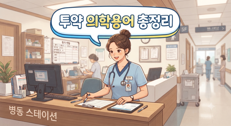 투약 의학용어 모음 (기본 처방 약어부터 Except PO 해석까지) 간호사 실무 필수