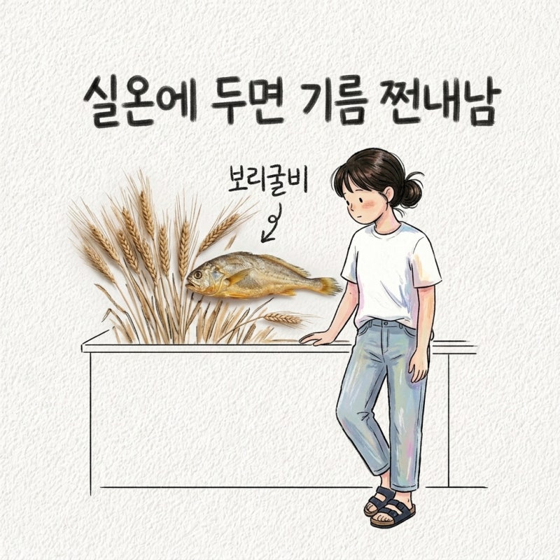 보리굴비 보관법 냉동 손질 굽는법 찌는법 먹는법 상한거 고르는법 유통기한