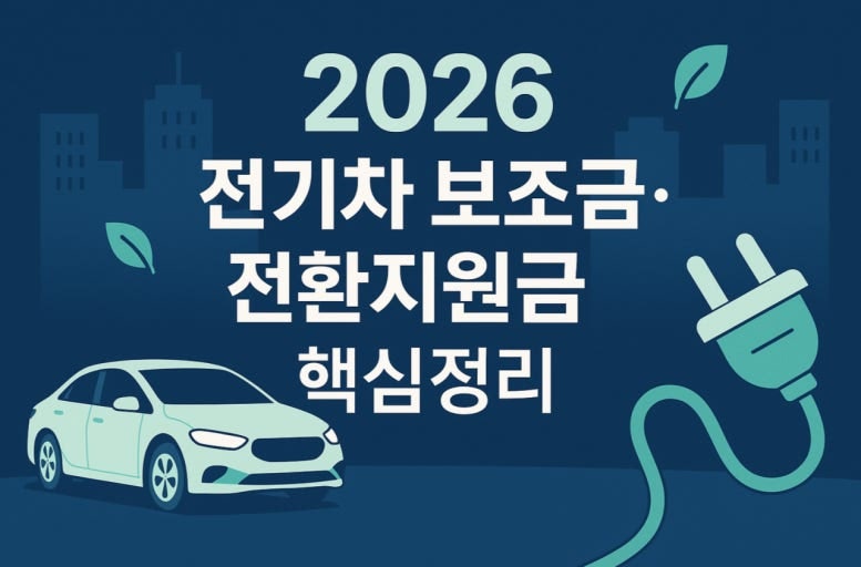 전기차 보조금 신청 방법과 지역별 지원금 총정리
