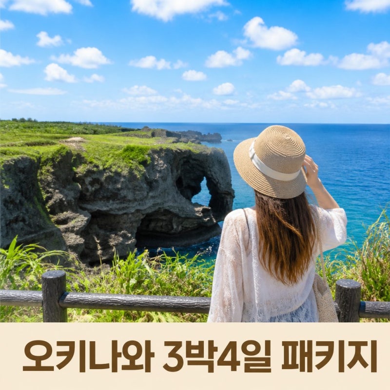 오키나와 3박4일 패키지 가격 경비 총정리 렌트카 힐튼 포함 후기