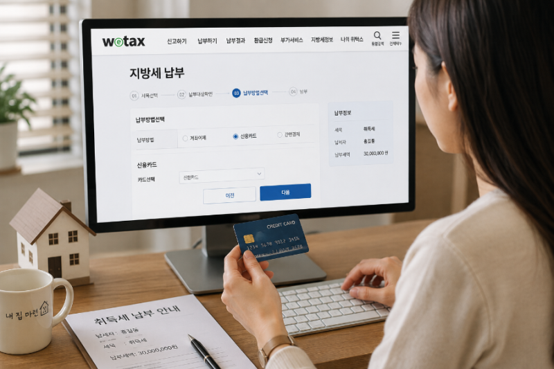 취득세 카드납부 가능할까? 잔금 전 미리 알아두세요! 내가 보려고 쓰는 글.ㅋㅋ