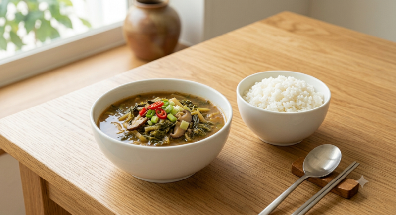 시래기된장국 레시피 맛있게 만드는법