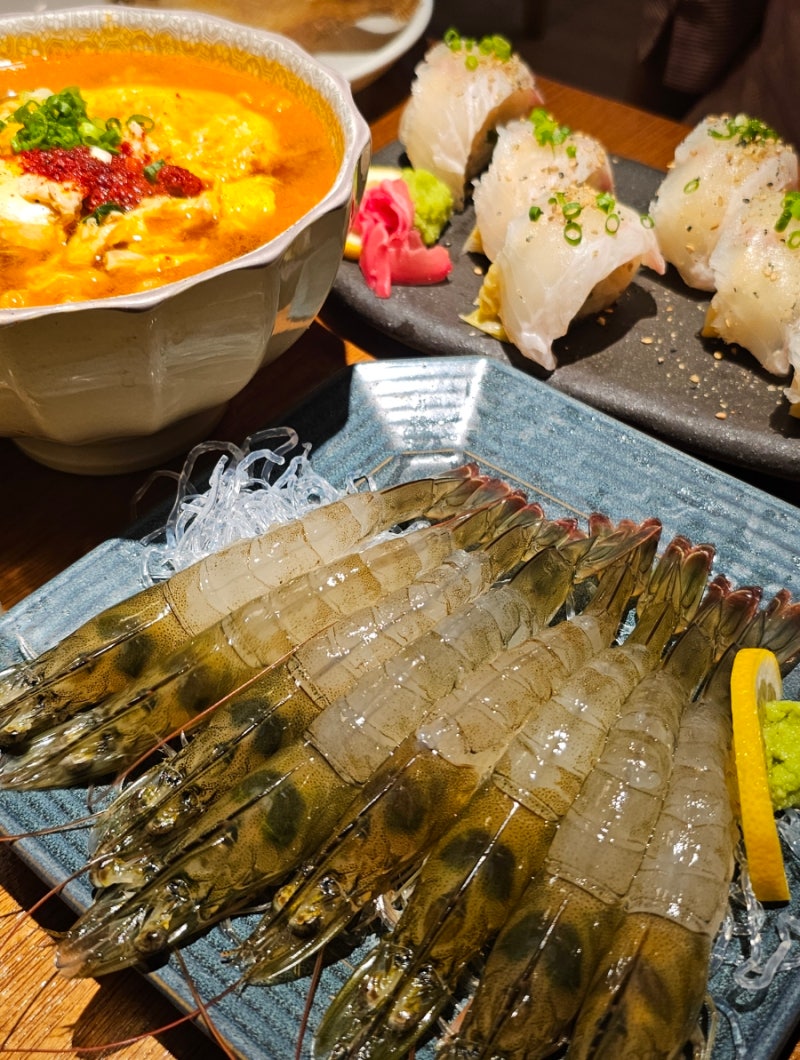 [수산장] 고잔동 이자카야 맛집 생새우회 추천 횟집