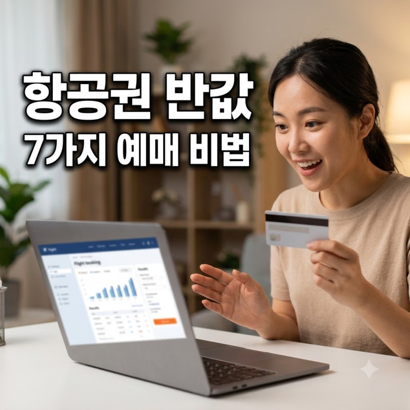 "남들보다 30만원 더 아꼈네" 7가지 저렴한 항공권 찾는법 | 비행기표 최저가 특가예약