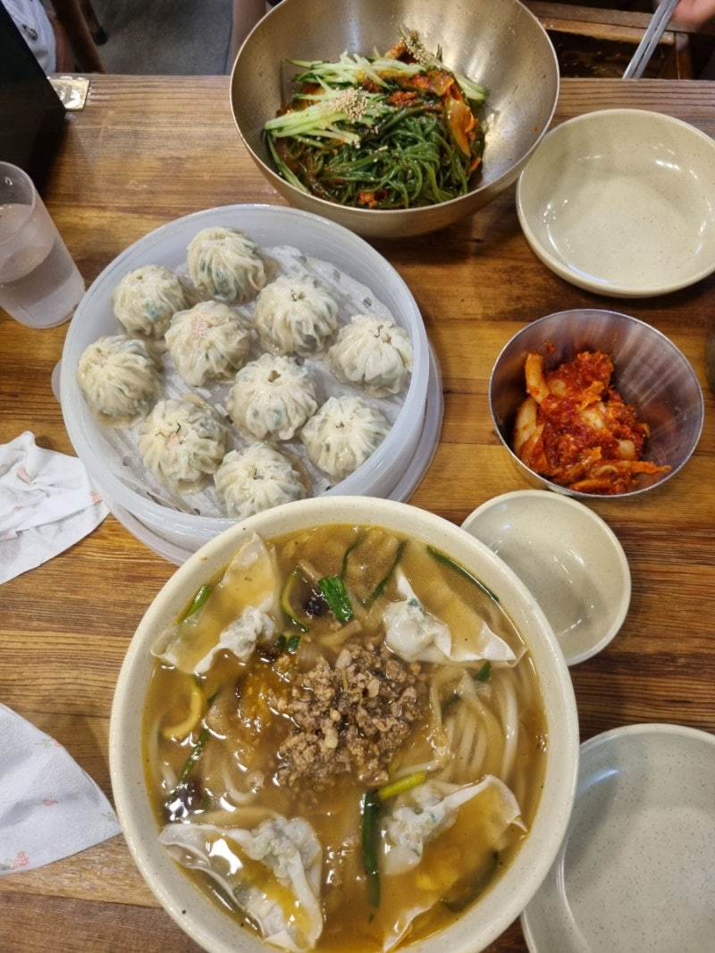명동교자 본점 주차 칼국수 만두 내돈내산 솔직후기 (주말 웨이팅 팁)