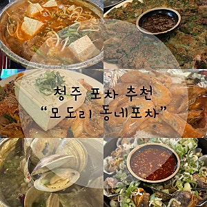 충북 청주 가경동 술집 추천 “모도리 동네포차” 포차 갬성에 안주 가성비 미쳤음