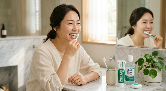 잇몸이 붓고 피날 때? 구강유산균 M18 효능부터 임플란트 주위염 관리까지 총정리