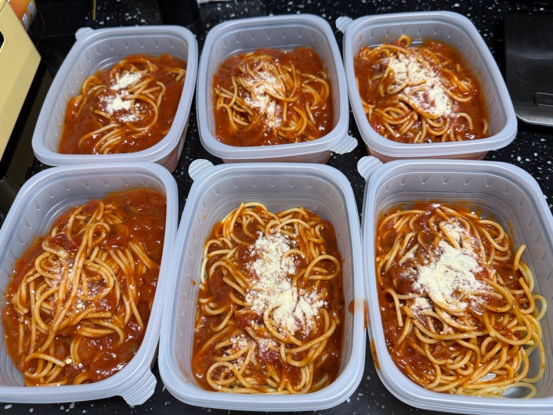 냉동 토마토파스타 만들기 | 얇은 파스타면 추천 바릴라 스파게티면 (삶는 시간, 보관법)