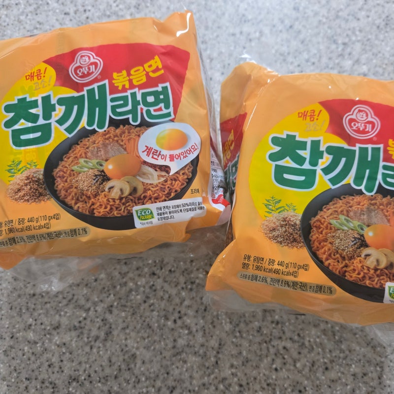 참깨라면 볶음면 내돈내산 맛 후기 / 구매처 / 조합 추천