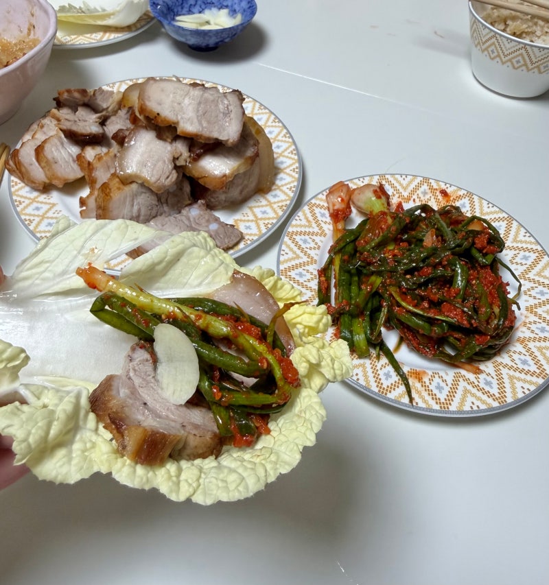 양념회관 사악파김치 불닭만큼 맵고 감칠맛 가득한 실비 파김치