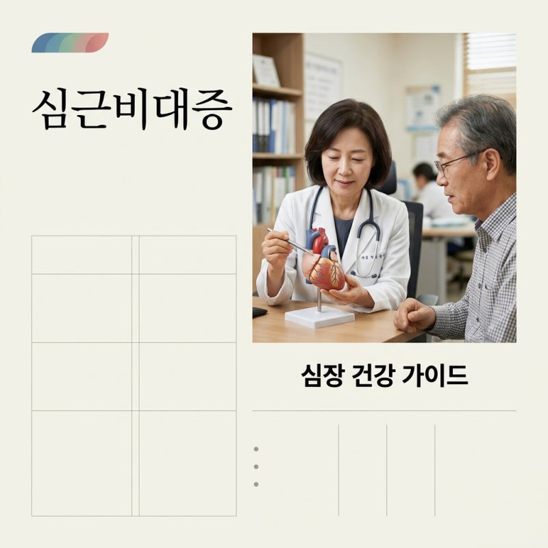 심근비대증 증상과 원인, 방치하면 위험한 신호와 치료법 총정리